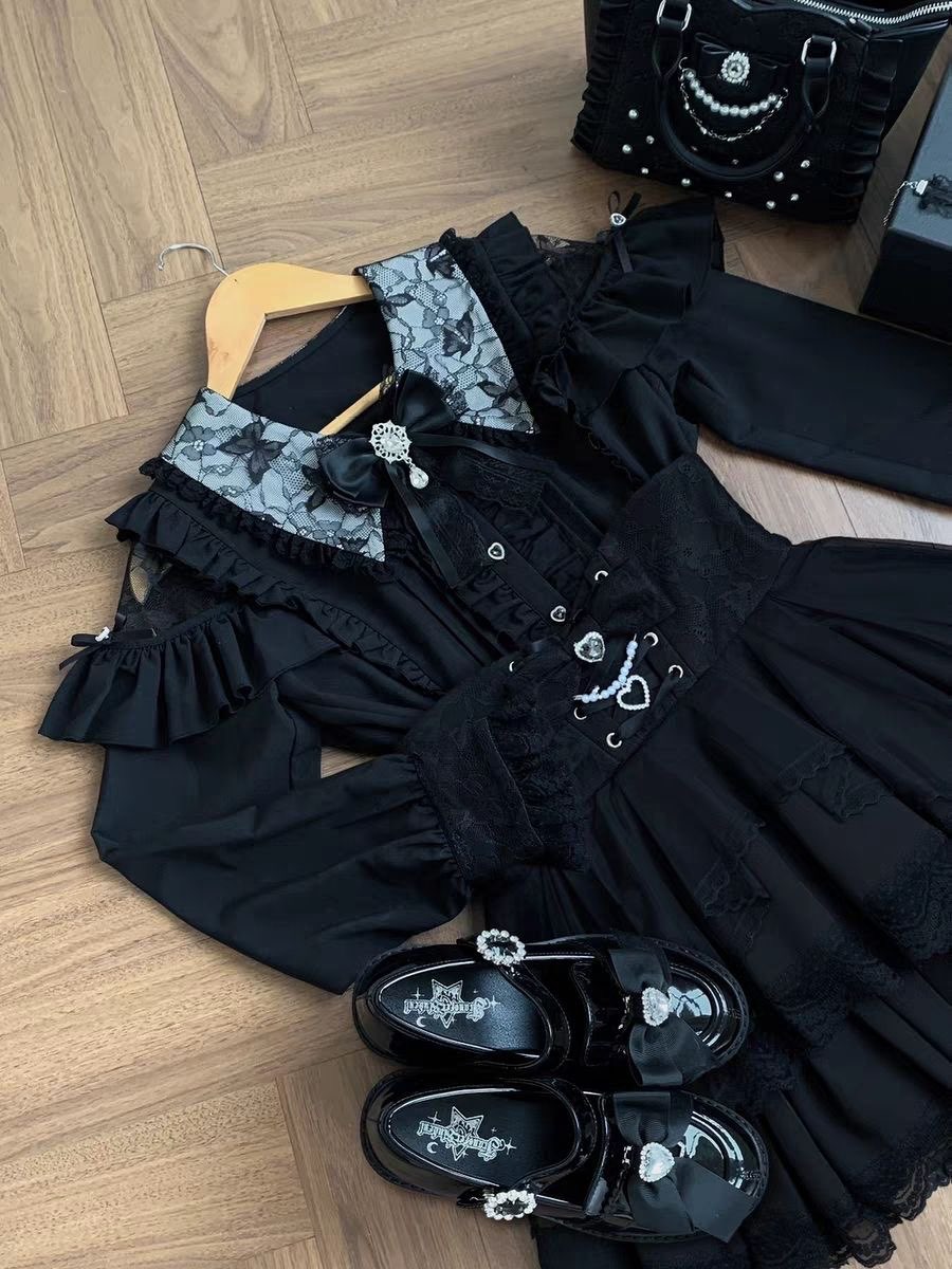 Harajuku Kawaii Skirt Sets Wom - огляд і ціна Off Shoulder Blouse