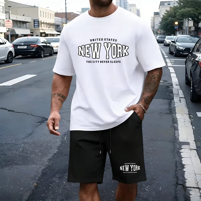 Summer Men's T-Shirt Set Casua - огляд і ціна Summer Quotes