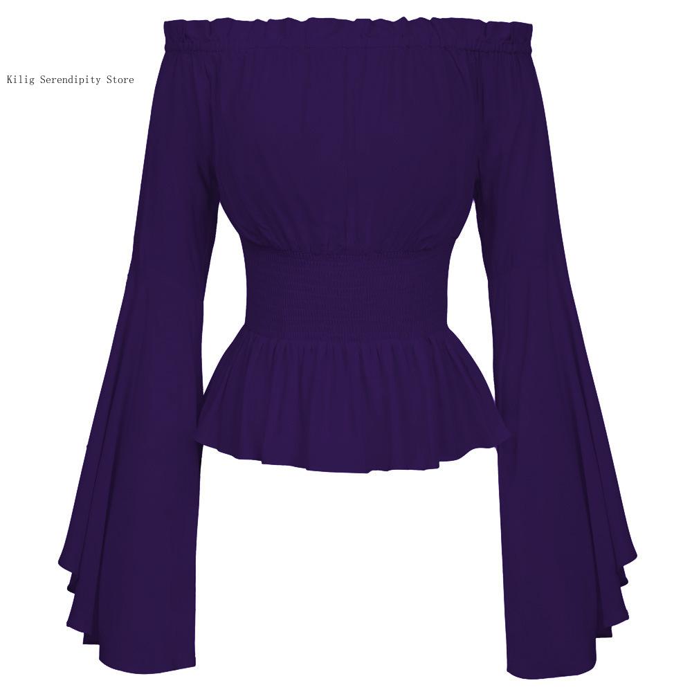 Middle Ages Tops and Long Slee - огляд і ціна Summer Renaissance Clothing