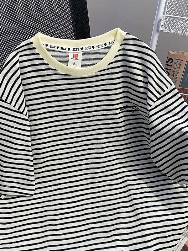 Unisex Pure Cotton Striped Sho - огляд і ціна Summer Clothing Outlet