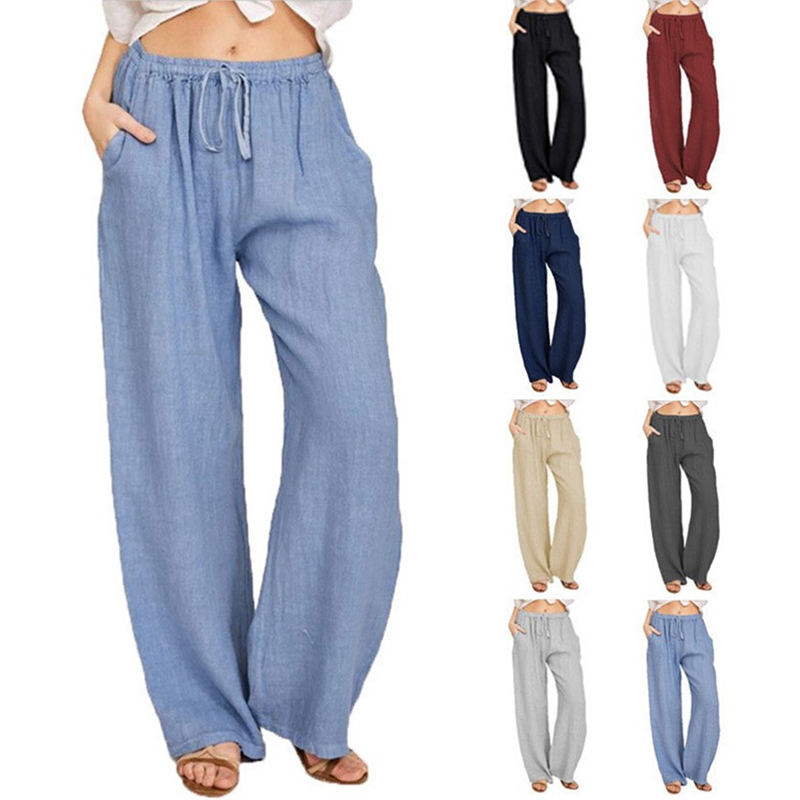 Women Cotton Linen Pants Summe - огляд і ціна Summer Clothing Zara