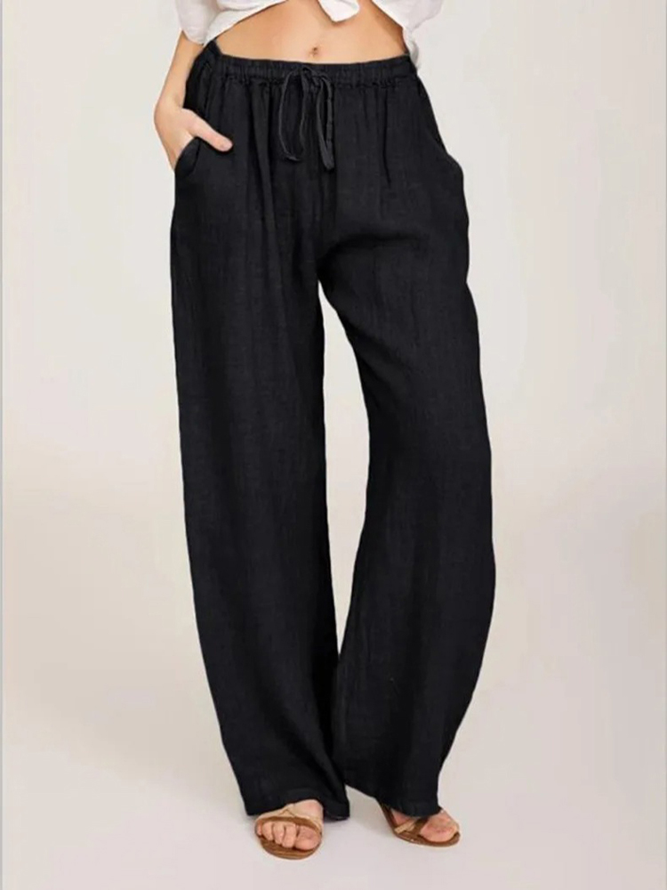 Women Cotton Linen Pants Summe - огляд і ціна Summer Clothing Zara