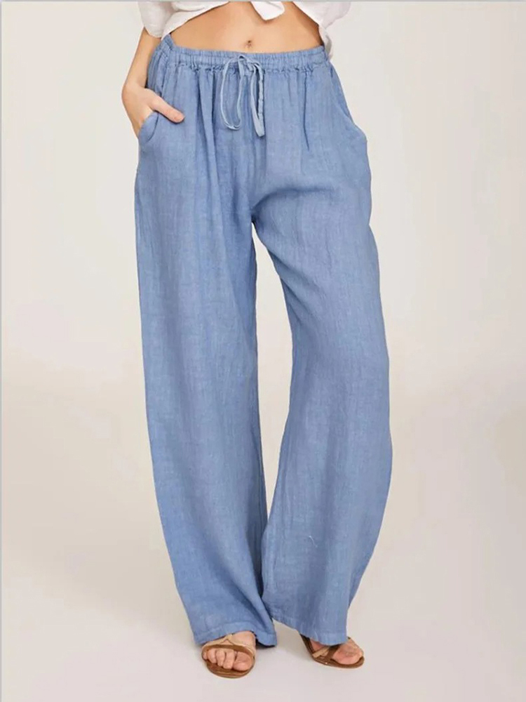 Women Cotton Linen Pants Summe - огляд і ціна Summer Clothing Zara
