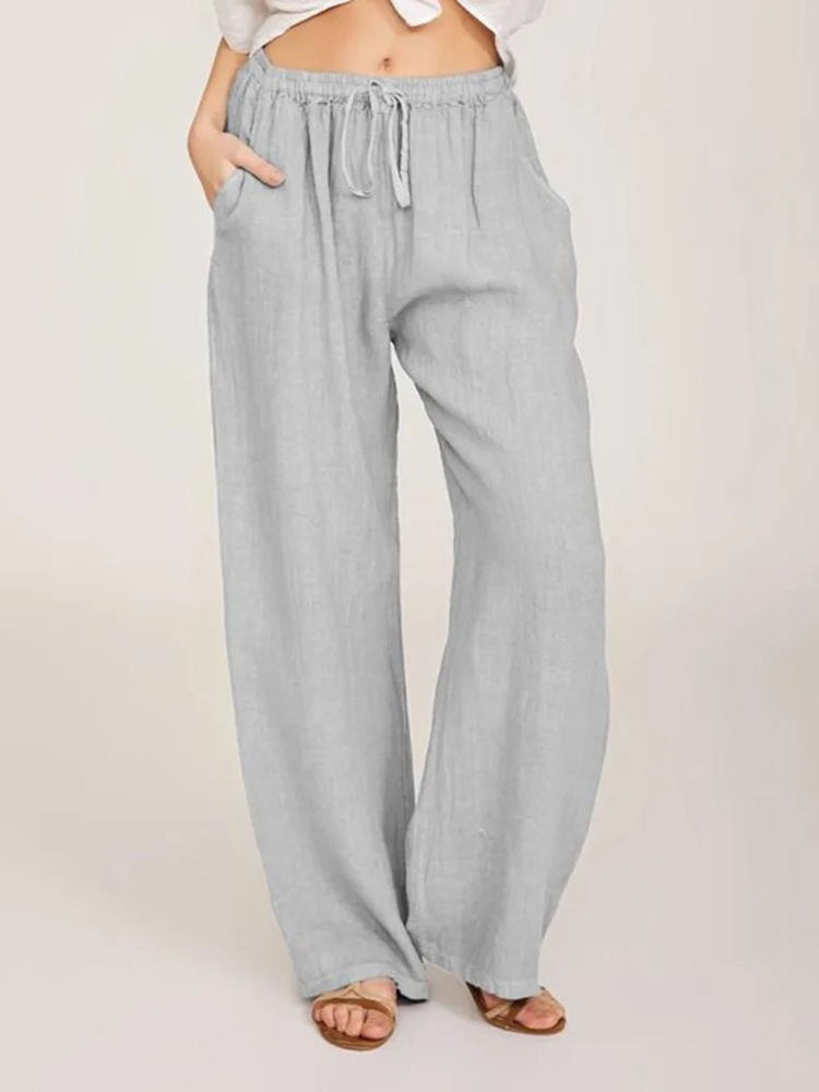 Women Cotton Linen Pants Summe - огляд і ціна Summer Clothing Zara