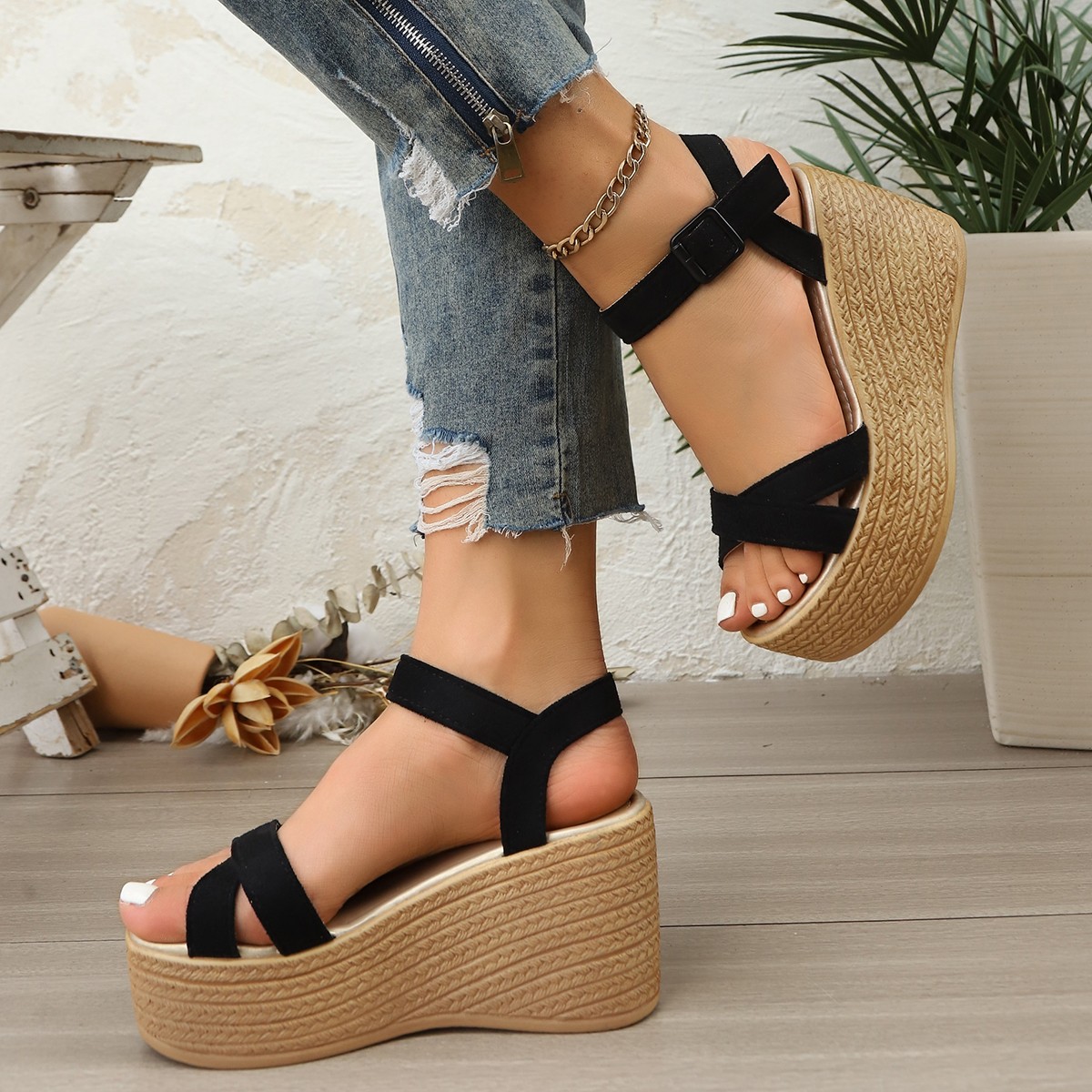 2026 Women Leisure Wedge Heel  - огляд і ціна Summer Light Clothing