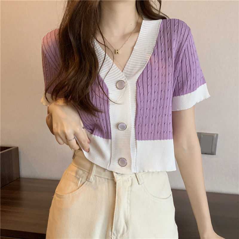 Women Button Up Short Sleeve K - огляд і ціна Summer Clothing Teens