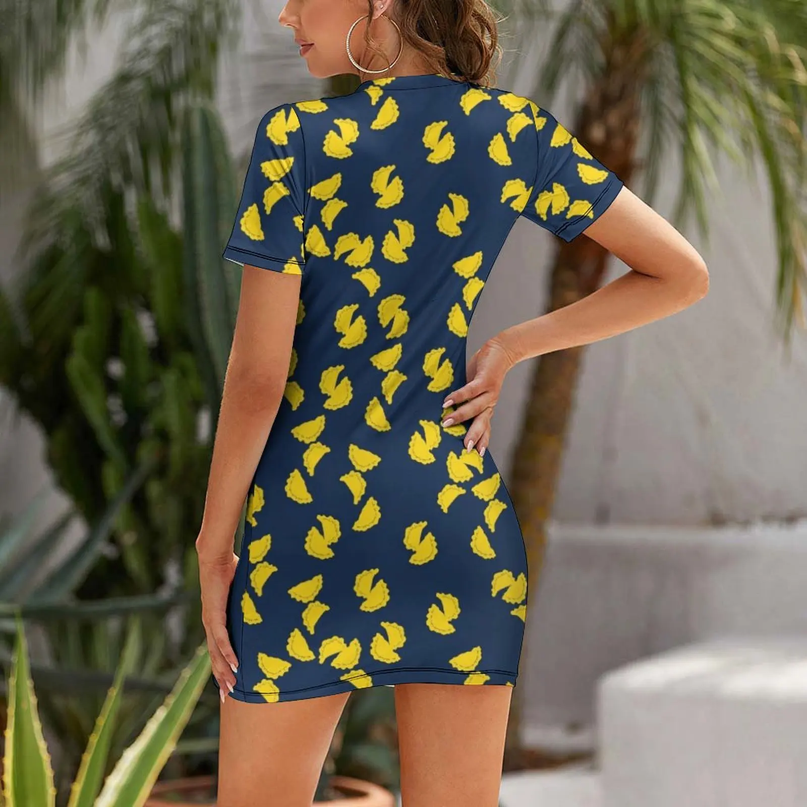 Pierogi on Blue Background Sho - огляд і ціна Summer Clothing Online