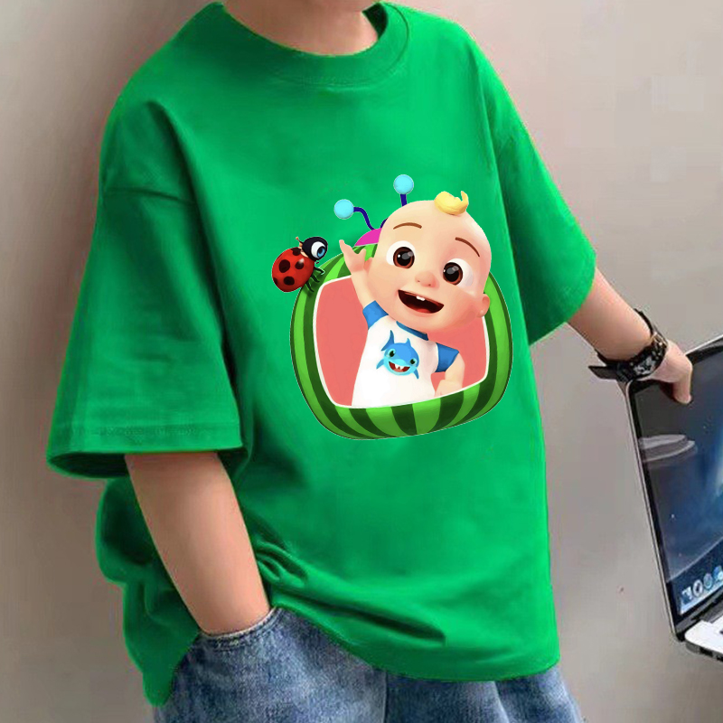 Cocomelons Baby T-Shirts Anime - огляд і ціна Summer Clothing Boys