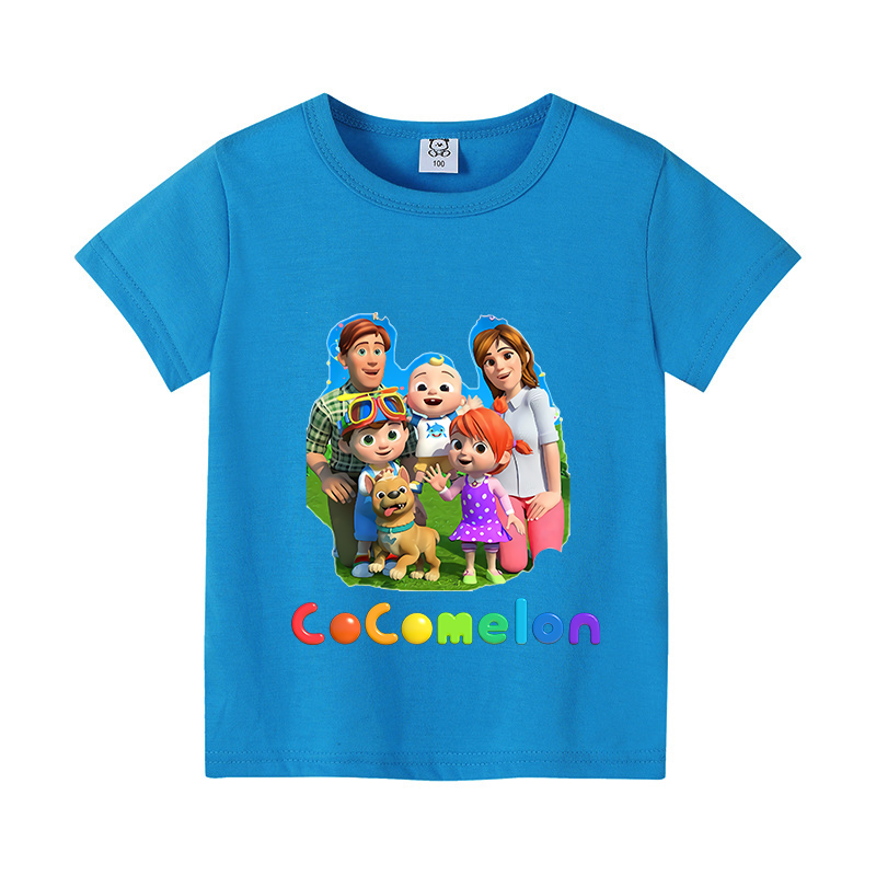 Cocomelons Baby T-Shirts Anime - огляд і ціна Summer Clothing Boys