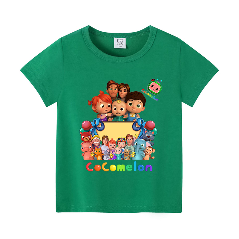 Cocomelons Baby T-Shirts Anime - огляд і ціна Summer Clothing Boys