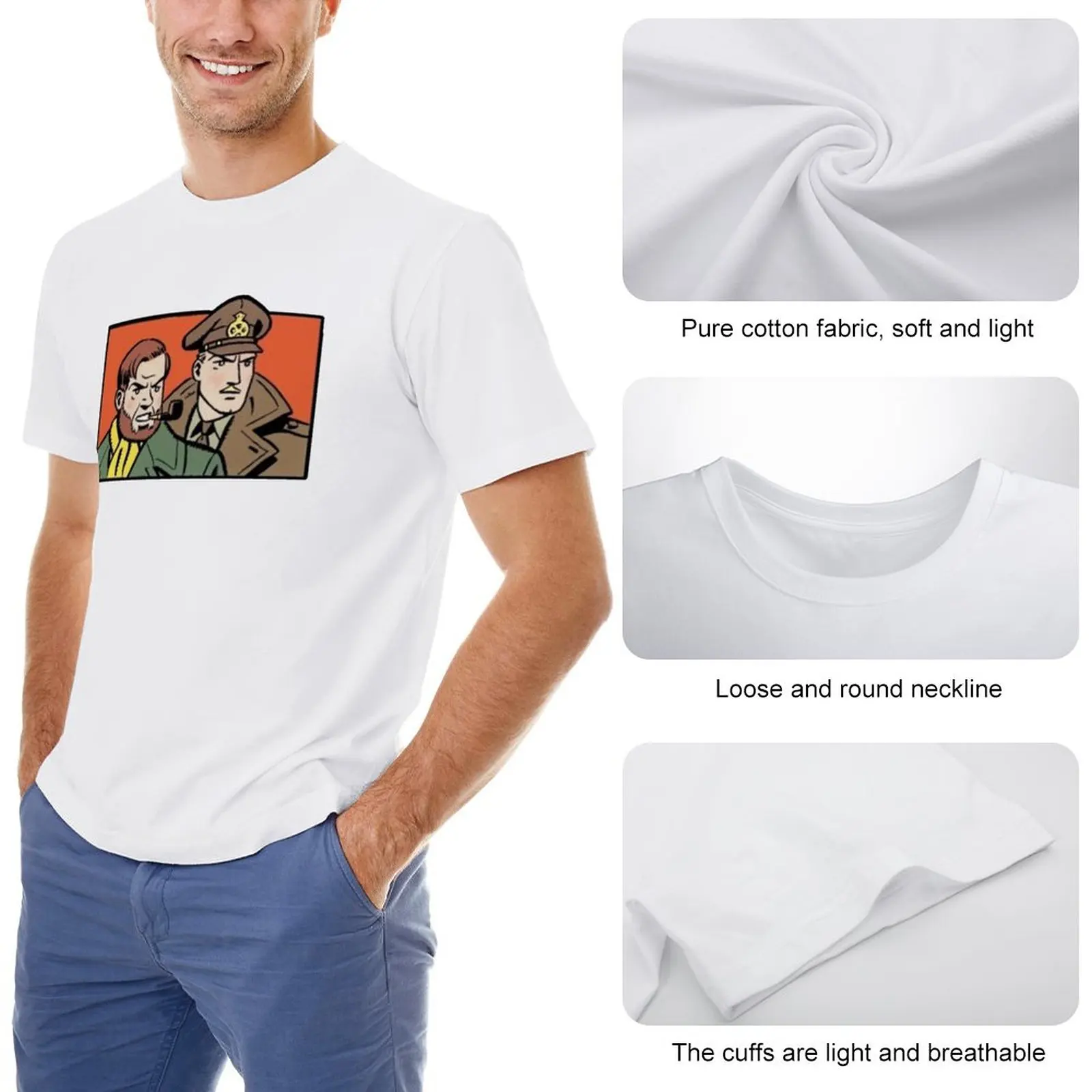 Blake and Mortimer Banner Figu - огляд і ціна Summer Clothing Banner