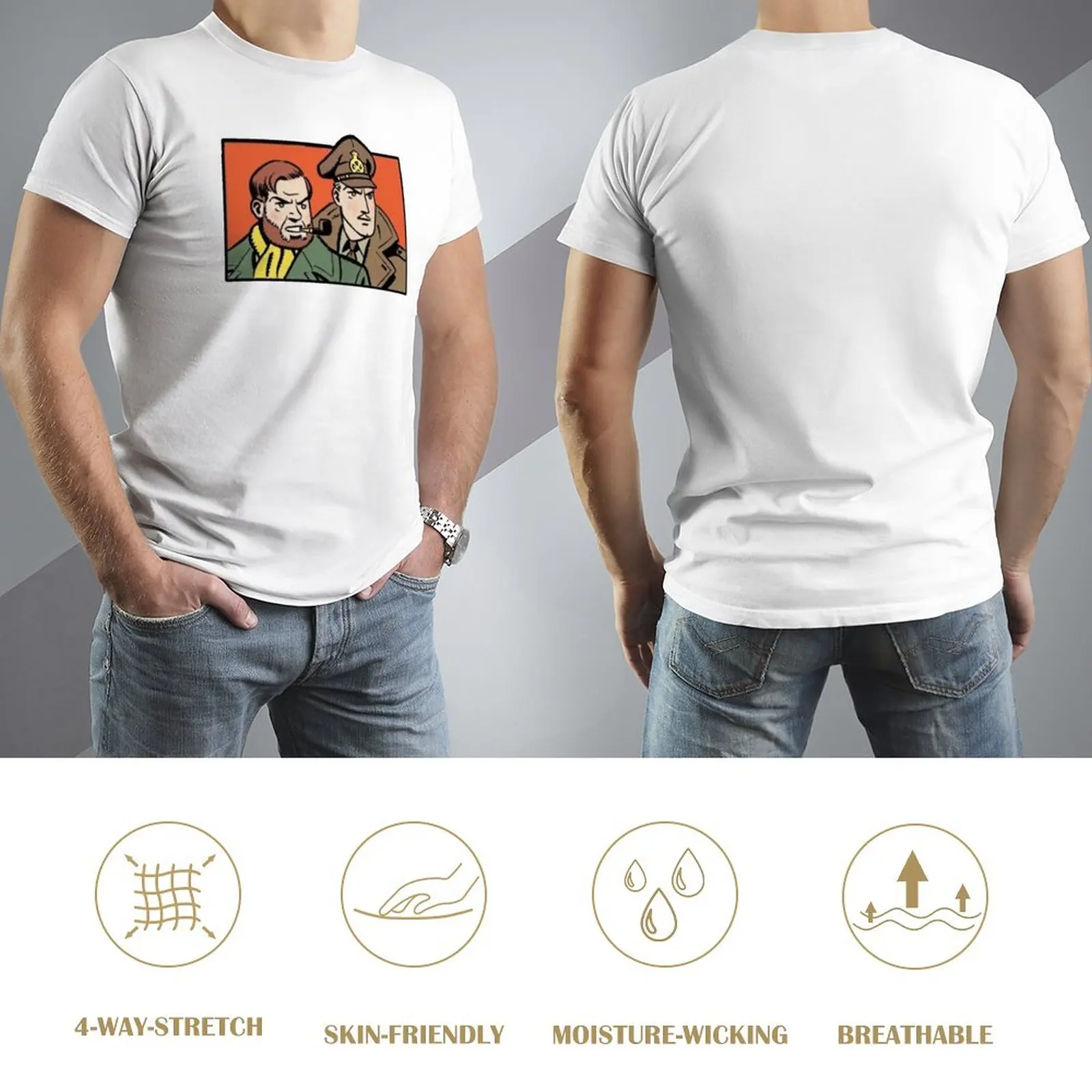 Blake and Mortimer Banner Figu - огляд і ціна Summer Clothing Banner