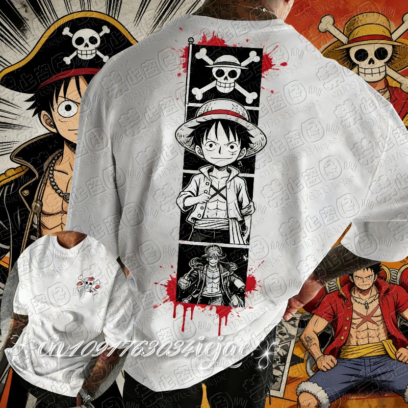 2026 One Piece Men's Cotton T- - огляд і ціна Summer Clothing Good Quality